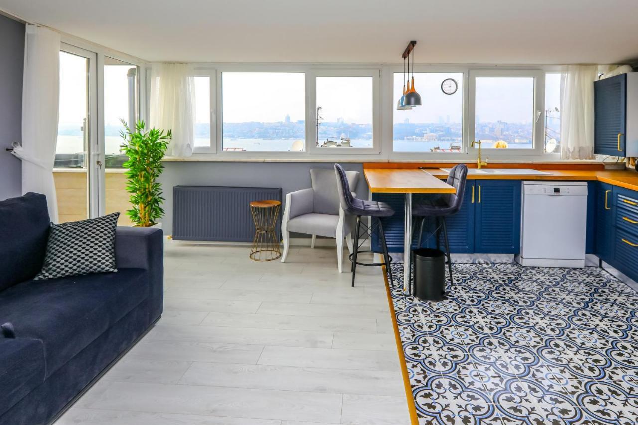 Ferienwohnung Vibrant Flat 500 M To Uskudar Ferry Station Istanbul Exterior foto
