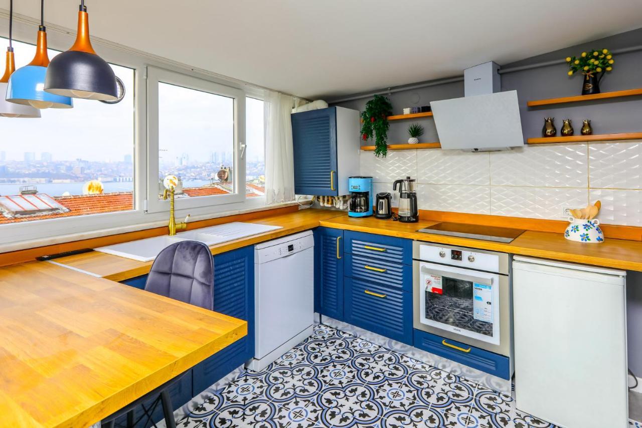 Ferienwohnung Vibrant Flat 500 M To Uskudar Ferry Station Istanbul Exterior foto